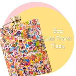 Lisa frank flask 8oz